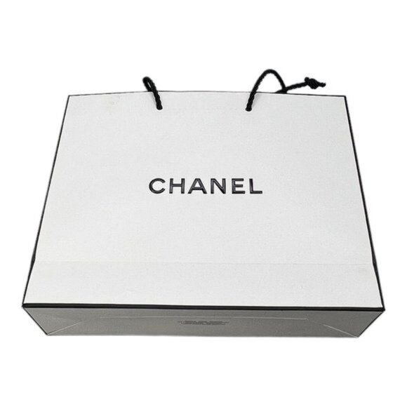 Chanel Gift Bag Set Authentic Pouch Tissue Paper and Gift Bag - Picture 2 of 9